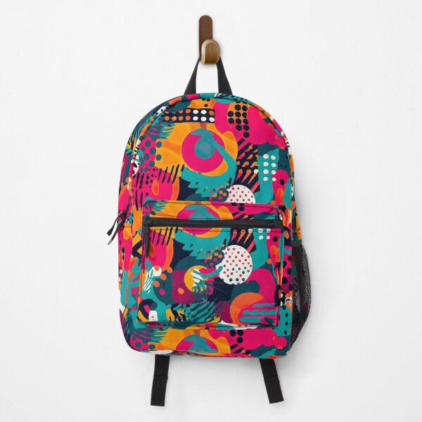 Item preview, Summery modern pattern with abstract pop art motifs designed and sold by Pflugart.