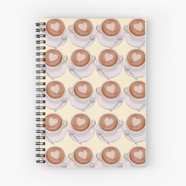 Item preview, Cappuccino Hearts - Pastel Yellow designed and sold by PunjabanJatti.