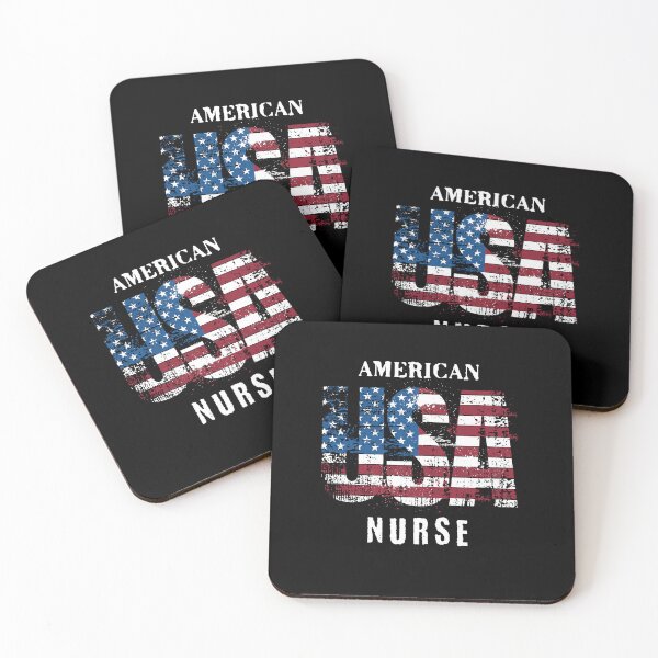Item preview,  American flag Nurse profession job gift designed and sold by happytrendjct.