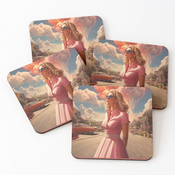 Item preview, Barbenheimer vintage art designed and sold by ArtFusion-Shop.