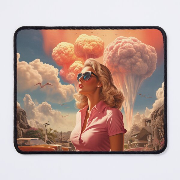Item preview, Barbenheimer vintage art designed and sold by ArtFusion-Shop.