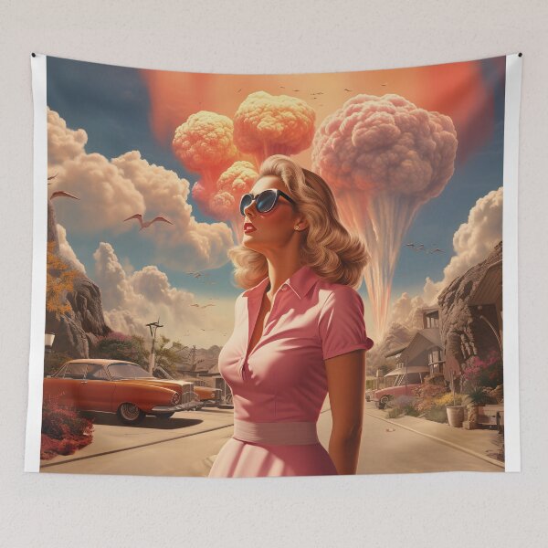 Item preview, Barbenheimer vintage art designed and sold by ArtFusion-Shop.
