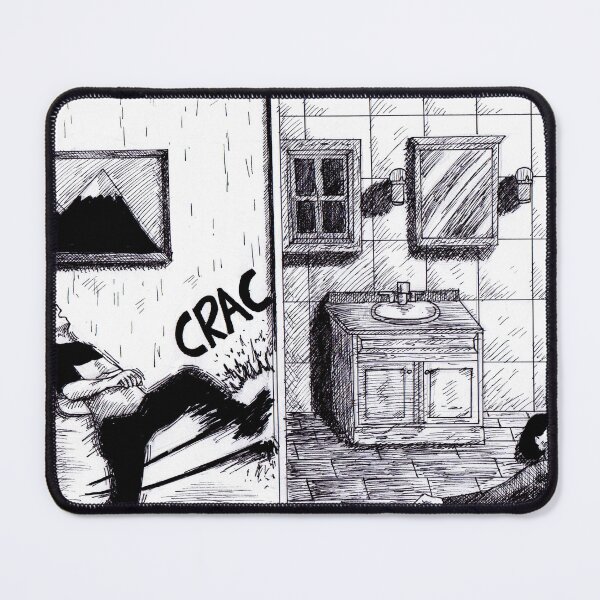Item preview, Kick Through Door Comic Book Double Spread designed and sold by RoryKennedy.