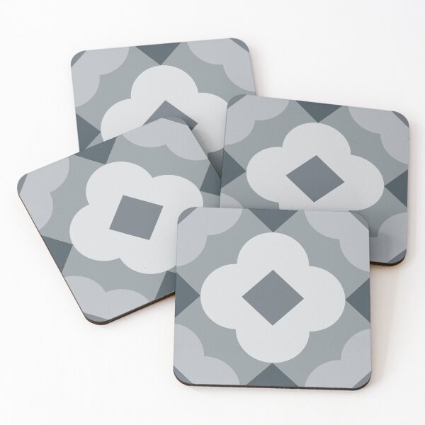 Item preview, Geometric Pattern: Petala: Pebble designed and sold by Red Wolf.