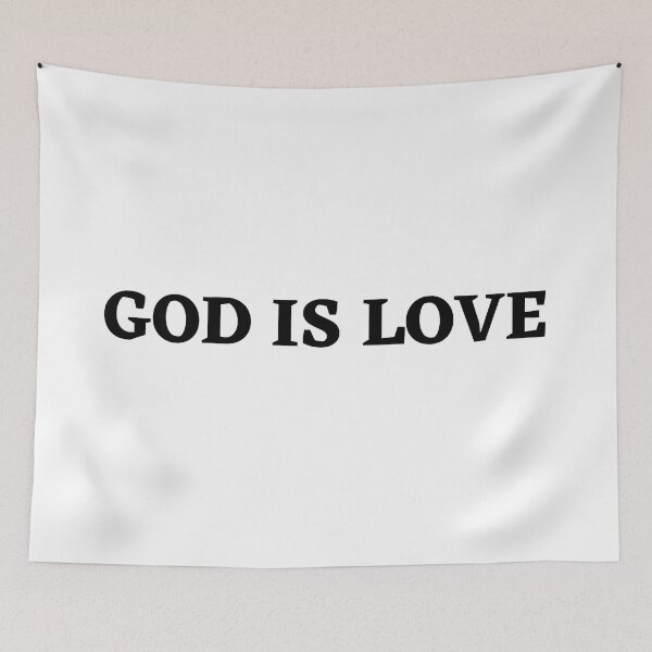 Item preview, "God is Love" Inspirational Christian Message designed and sold by Motive Union.