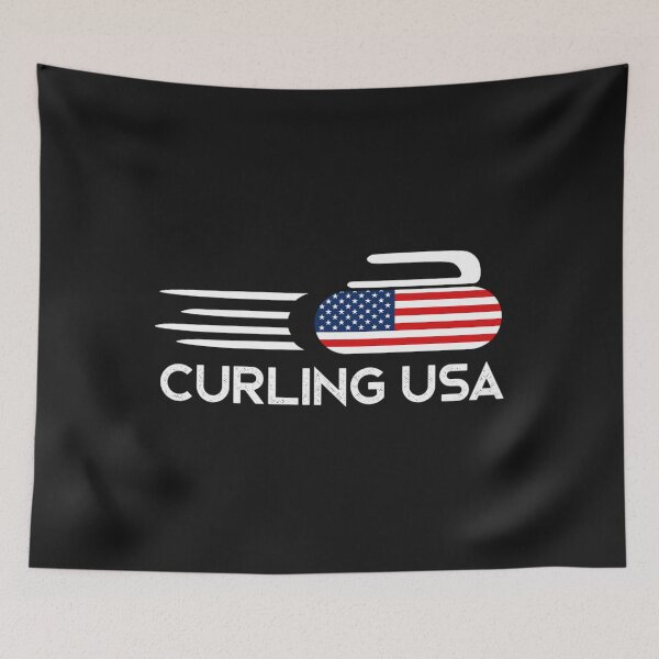 Item preview, Curling USA 	   	 designed and sold by pmrtbuxkcq7.