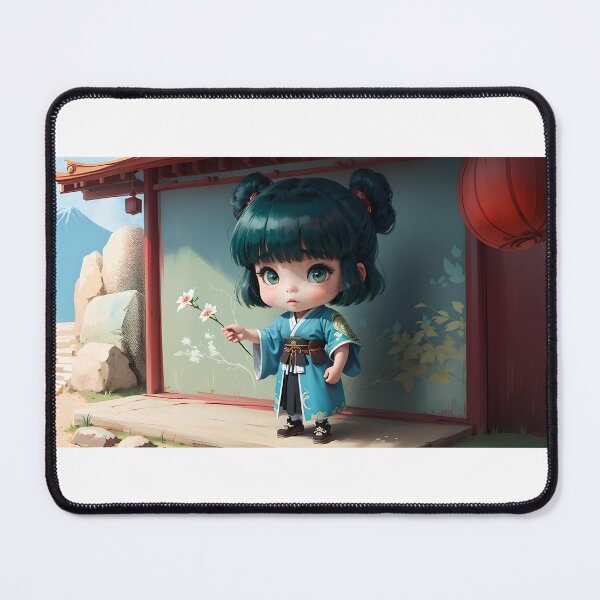 Artikelvorschau, Chibi im blauen Kimono entworfen und verkauft von Ody2000.