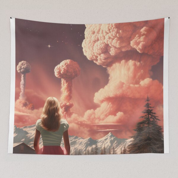 Item preview, Barbenheimer vintage art designed and sold by ArtFusion-Shop.