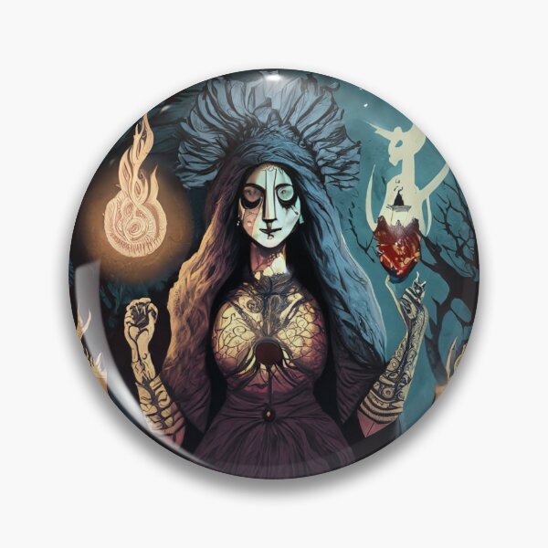 Item preview, A witch casting a spell, fire spell, halloween season of the witch designed and sold by Sunmoonlove.