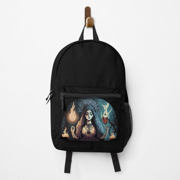 Item preview, A witch casting a spell, fire spell, halloween season of the witch designed and sold by Sunmoonlove.