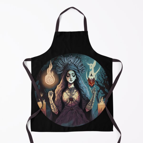 Item preview, A witch casting a spell, fire spell, halloween season of the witch designed and sold by Sunmoonlove.