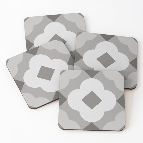 Item preview, Geometric Pattern: Petala: Slate designed and sold by Red Wolf.