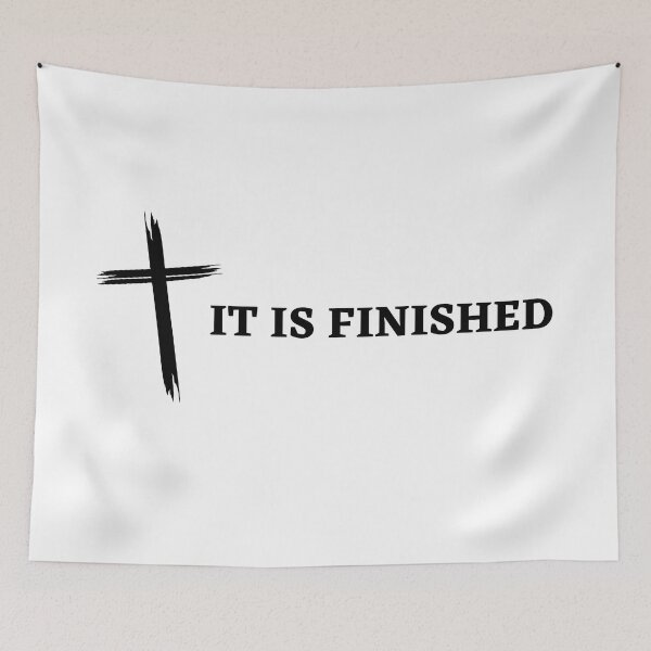 Item preview, "It Is Finished" Redemptive Christian Message designed and sold by Motive Union.