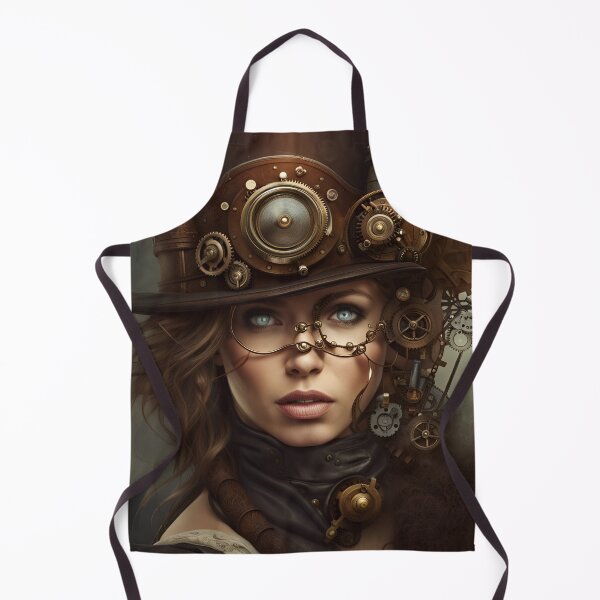 Aperçu de l'œuvre Femme Steampunk portrait créée et vendue par Dani-68.