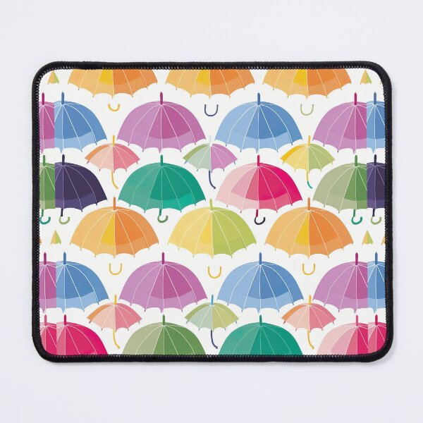Item preview, Summery modern pattern with umbrella motifs designed and sold by Pflugart.