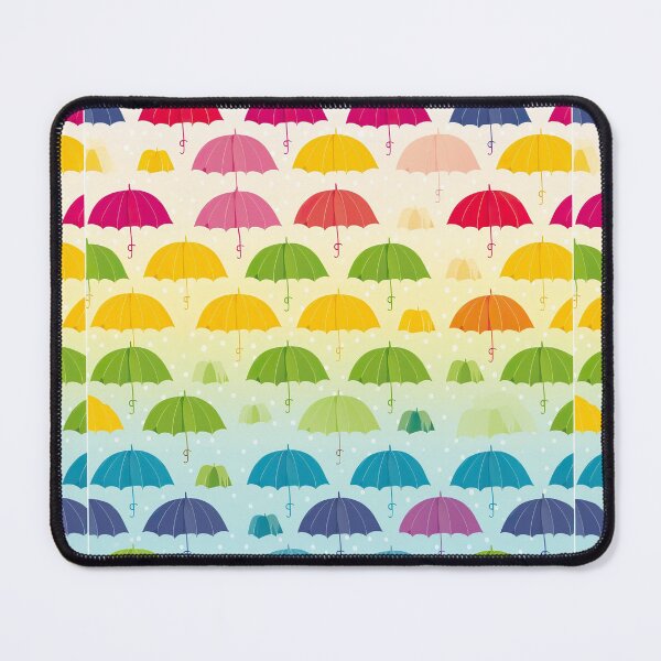 Item preview, Summery modern pattern with umbrella motifs designed and sold by Pflugart.
