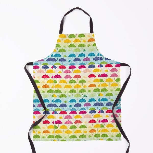 Item preview, Summery modern pattern with umbrella motifs designed and sold by Pflugart.