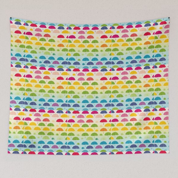 Item preview, Summery modern pattern with umbrella motifs designed and sold by Pflugart.
