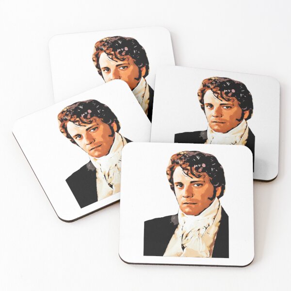 Item preview, Mr Darcy, Pride and Prejudice Art Print Cartoon Effect designed and sold by janeferguss.