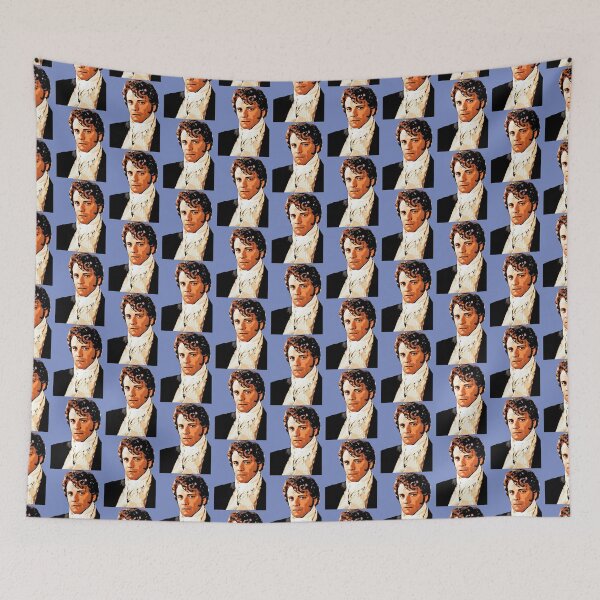 Item preview, Mr Darcy, Pride and Prejudice Art Print Cartoon Effect designed and sold by janeferguss.