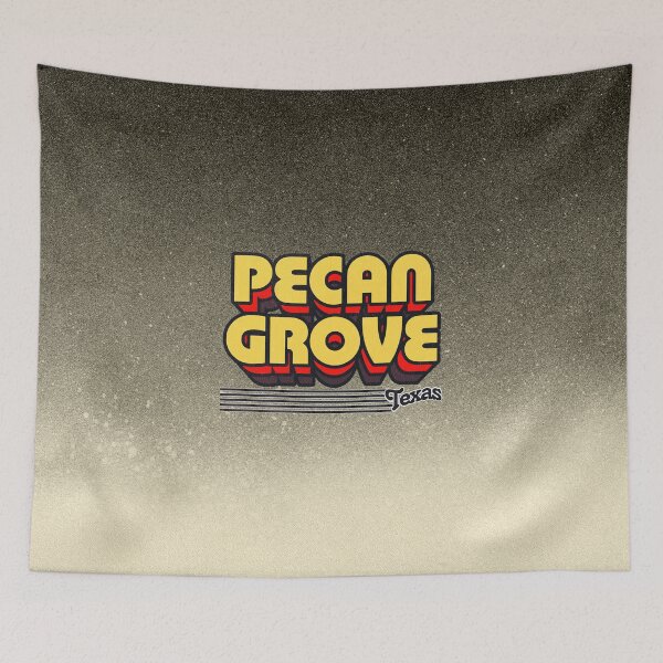 Item preview, Pecan Grove, Texas | Retro Stripes designed and sold by retroready.