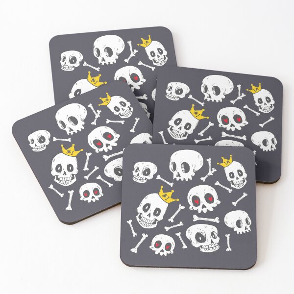 Item preview, Charming Skulls, hearts and crowns  designed and sold by Monkey-Bar.