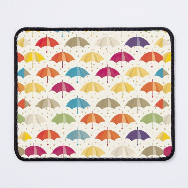 Item preview, Summery modern pattern with umbrella motifs designed and sold by Pflugart.