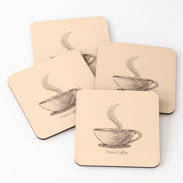 Item preview, i love coffee designed and sold by neurostructure.