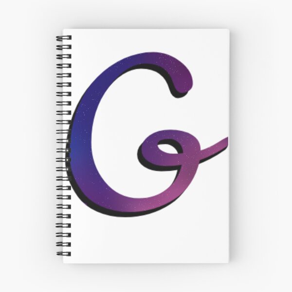 Item preview, The letter G galaxy designed and sold by AmyJStickers.