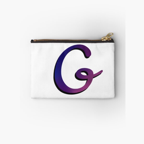Item preview, The letter G galaxy designed and sold by AmyJStickers.