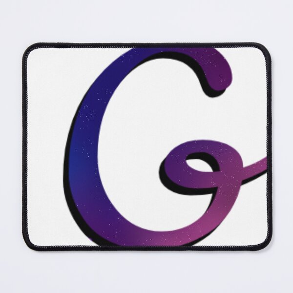 Item preview, The letter G galaxy designed and sold by AmyJStickers.
