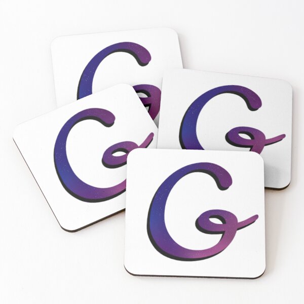 Item preview, The letter G galaxy designed and sold by AmyJStickers.