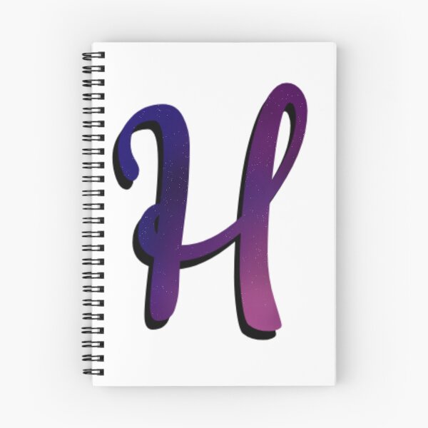 Item preview, The letter H galaxy designed and sold by AmyJStickers.