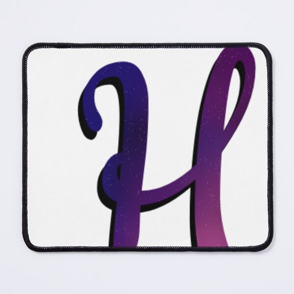 Item preview, The letter H galaxy designed and sold by AmyJStickers.