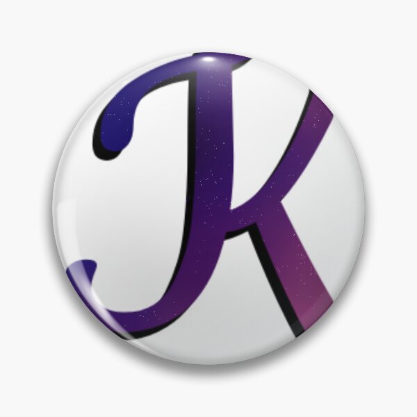 Item preview, The letter K galaxy designed and sold by AmyJStickers.