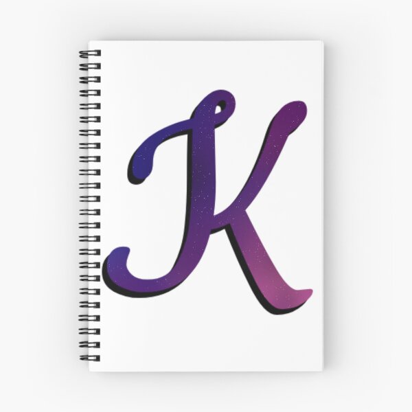 Item preview, The letter K galaxy designed and sold by AmyJStickers.