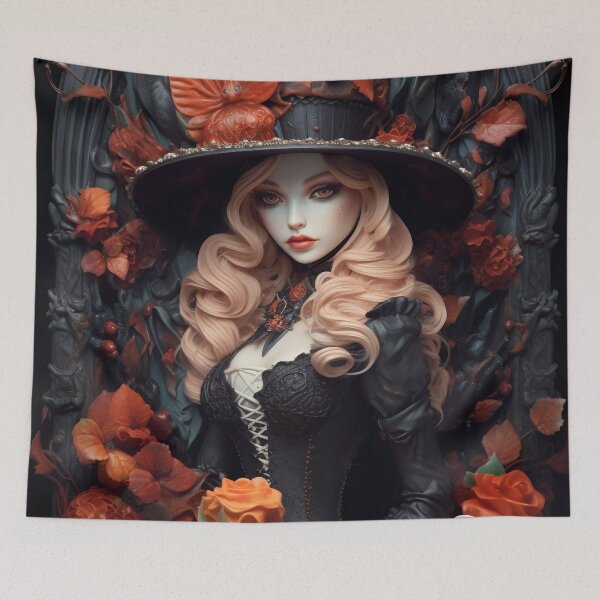 Item preview, Cute little Witch 2 designed and sold by Art by Lilia.