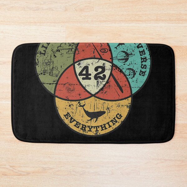 Item preview, Venn Diagram Life, the Universe And Everything designed and sold by EiraHenriksson.