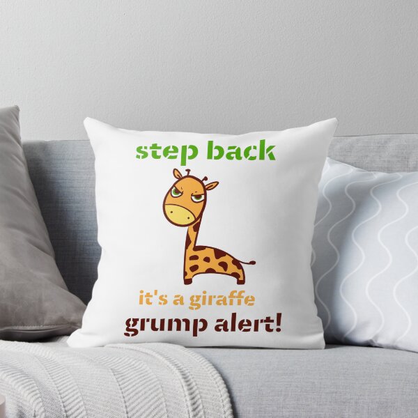 Item preview, Angry giraffe,grump alert designed and sold by ArtAngiTresors.