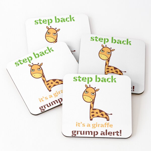 Item preview, Angry giraffe,grump alert designed and sold by ArtAngiTresors.