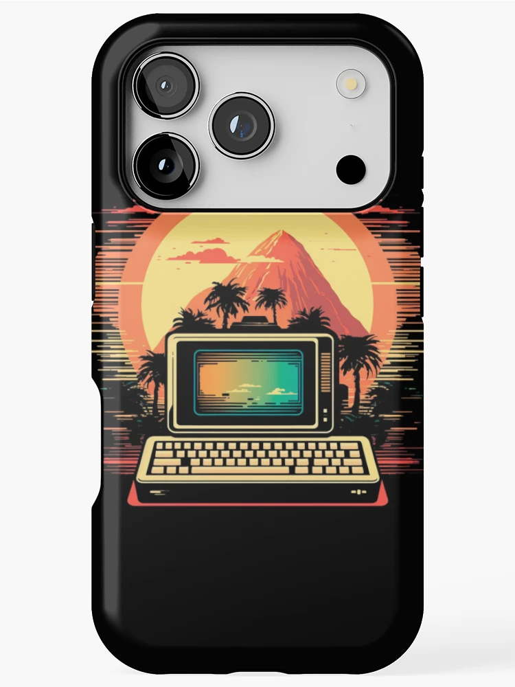 Thumbnail 1 of 4, iPhone Case, Retro Computer designed and sold by devath.