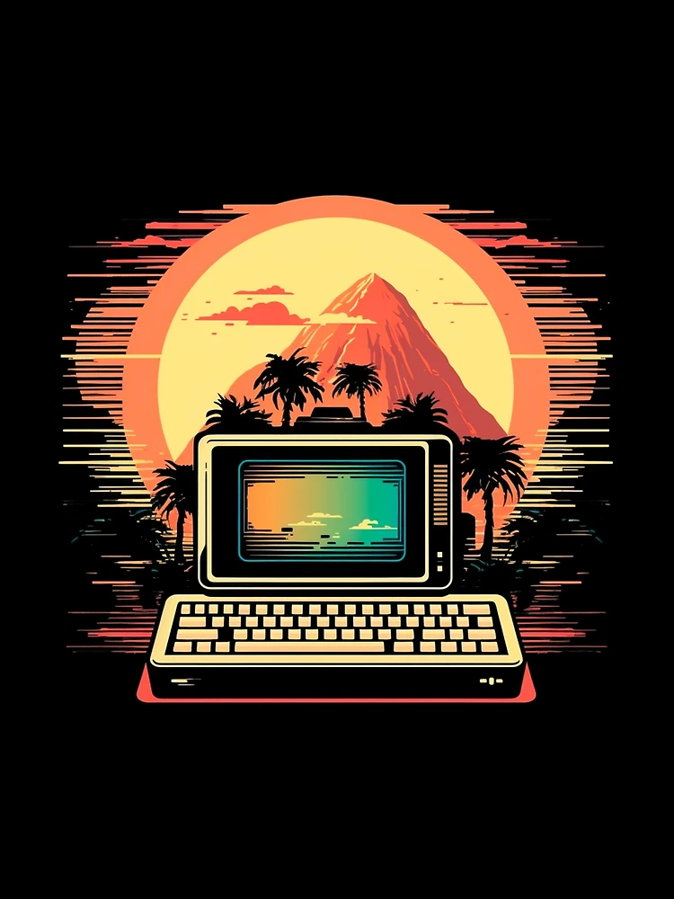 Thumbnail 3 of 3, Scarf, Retro Computer designed and sold by devath.