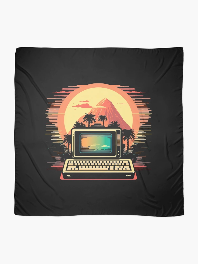 Thumbnail 2 of 3, Scarf, Retro Computer designed and sold by devath.