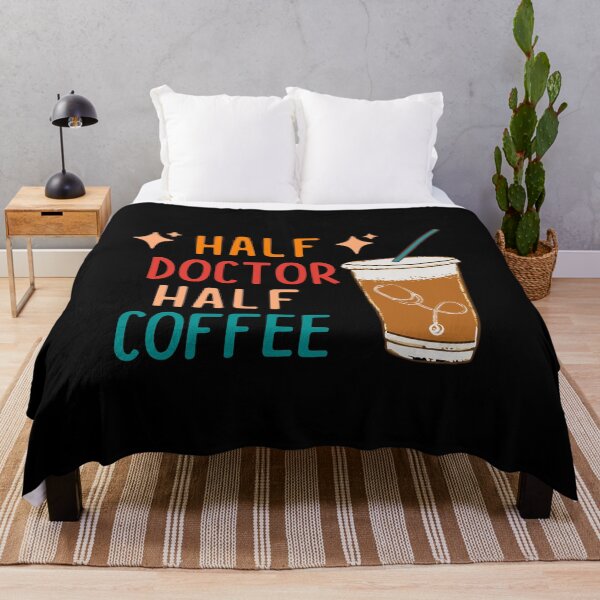 Item preview, Half Doctor Half Coffee Doctor Gift Funny Doctor designed and sold by KsuAnn.