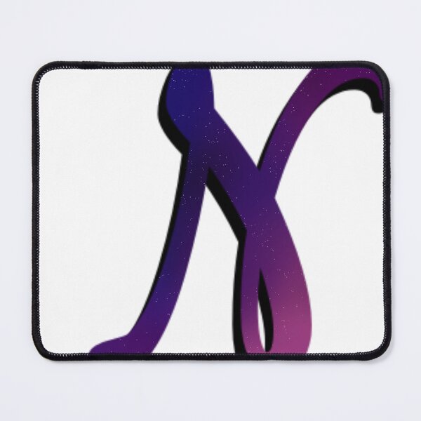 Item preview, The letter N galaxy designed and sold by AmyJStickers.