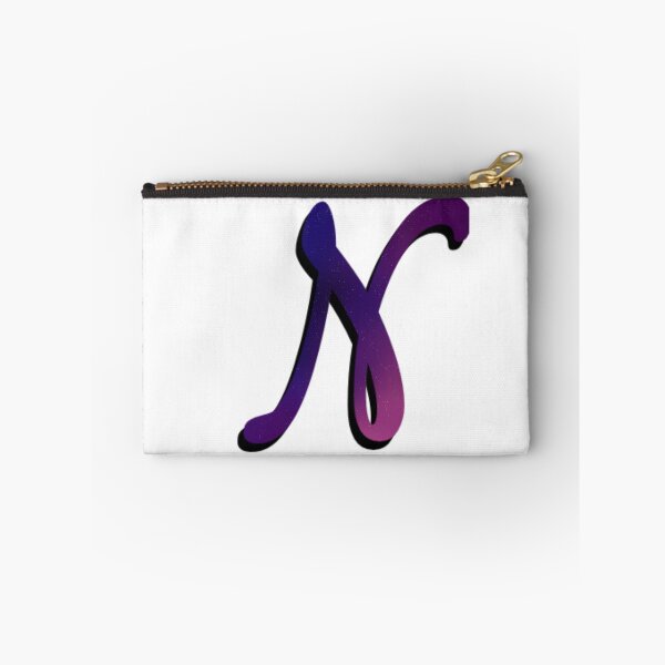 Item preview, The letter N galaxy designed and sold by AmyJStickers.