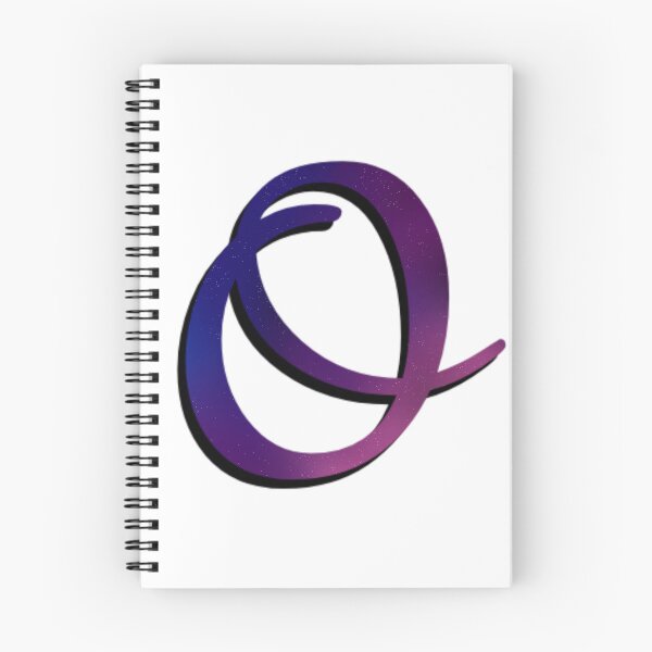 Item preview, The letter O galaxy designed and sold by AmyJStickers.