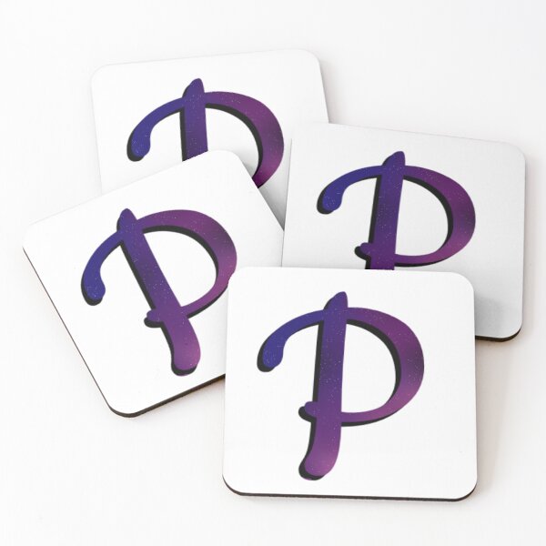 Item preview, The letter P galaxy designed and sold by AmyJStickers.