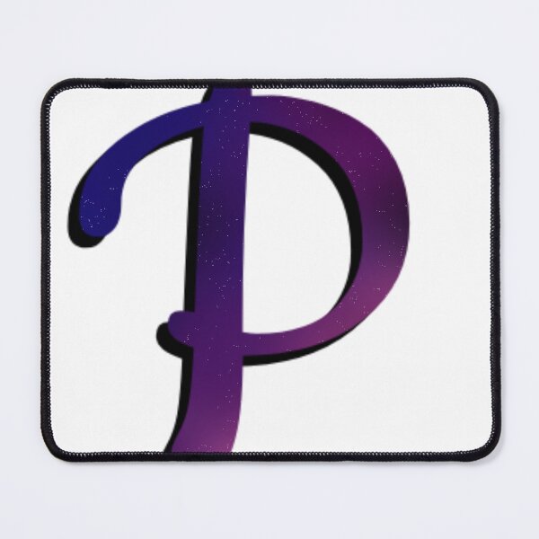 Item preview, The letter P galaxy designed and sold by AmyJStickers.