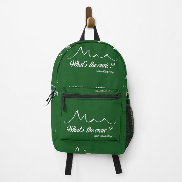 Item preview, Wild Atlantic Way, Ireland - What’s the craic? White text designed and sold by WildLunatic.
